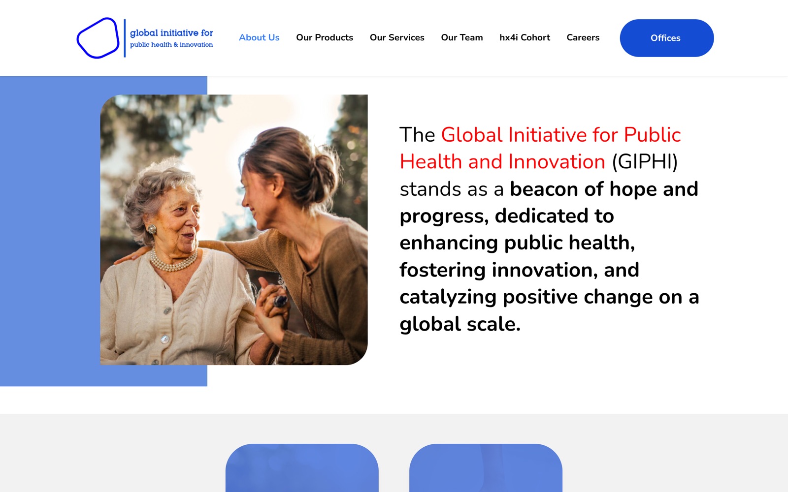 GIPHI website preview